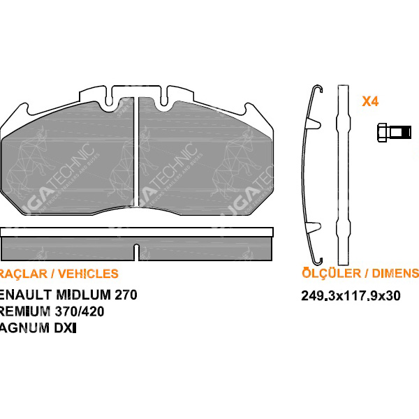 0001311817  CONNECTING ROD, COMPRESSOR