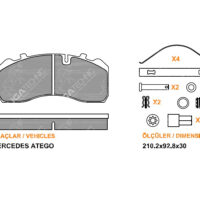 29093 DISC BRAKE PAD