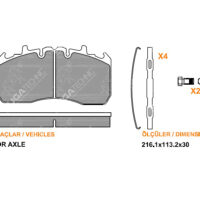 29211 DISC BRAKE PAD