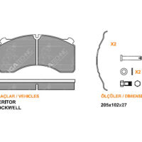 29124 DISC BRAKE PAD