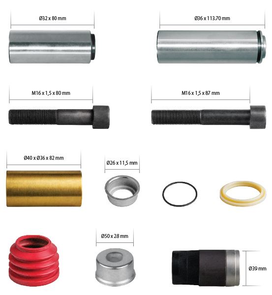 K001532 Kit guidage et étanchéité pour étrier