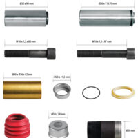 K001532 Caliper Guides & Seals Repair Kit