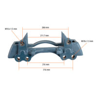 K015308 Knorr 22.5 Inch Caliper Carrier (For SF Trailer)