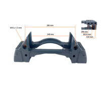 K004680 Knorr 22 Inch BV Перевозчик Суппортa