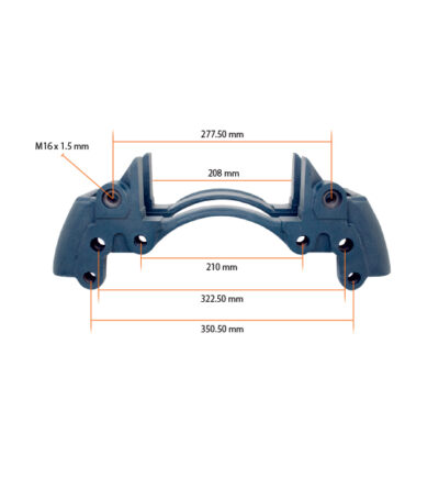 K052379K50 Knorr 22.5 Inch Caliper Carrier (Right – Left)