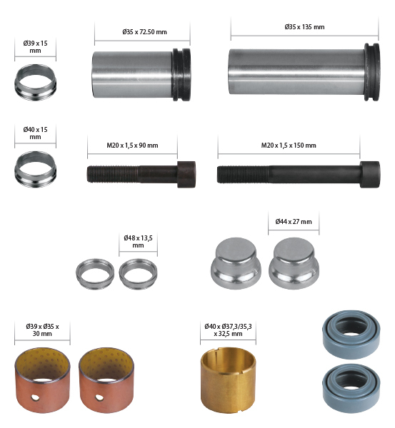 MCK1102 Caliper Guides & Seals Repair Kit 1 MCK1102 Caliper Guides & Seals Repair Kit