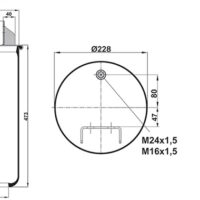 1076416 AIR SPRING VOLVO