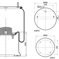 3229004700 AIR SPRING