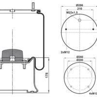 3229003100 AIR SPRING