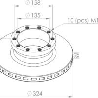 81508030010 BRAKE DISC PARTS MAN