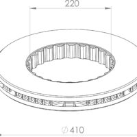 85103804 BRAKE DISC PART FOR VOLVO