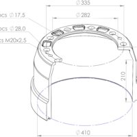 1075307 BRAKE DRUM VOLVO PSV