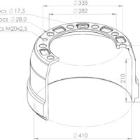 1599010 BRAKE DRUM VOLVO PSV