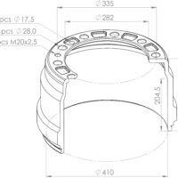 1599679 BRAKE DRUM VOLVO PSV