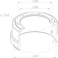 1599969 BRAKE DRUM VOLVO