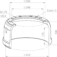 3014210801 BRAKE DRUM PART FOR MERCEDES BENZ – PSV – NEOPLAN