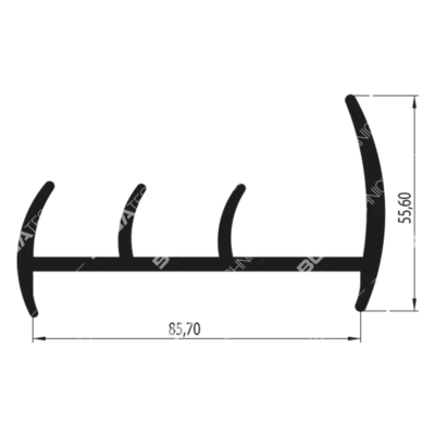 B14184519 LP 85 mm PROFILE