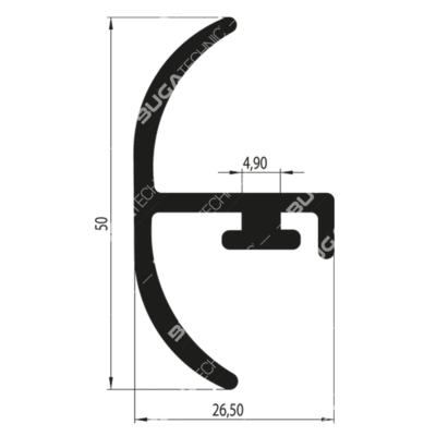 B14184523 LP 27 mm PROFILE