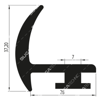 B14184524 LP 28 mm PROFILE