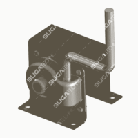 B14185578 SPARE WHEEL CARRIER MECHANISM