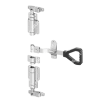 B14187089 PLASTIC LEVER SET 27 mm – ZINC PLATED