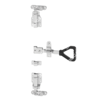 B14187091 PLASTIC LEVER SET 22 mm – ZINC PLATED