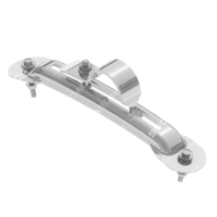 B14205001 MUDGUARD CLAMP-SHORT